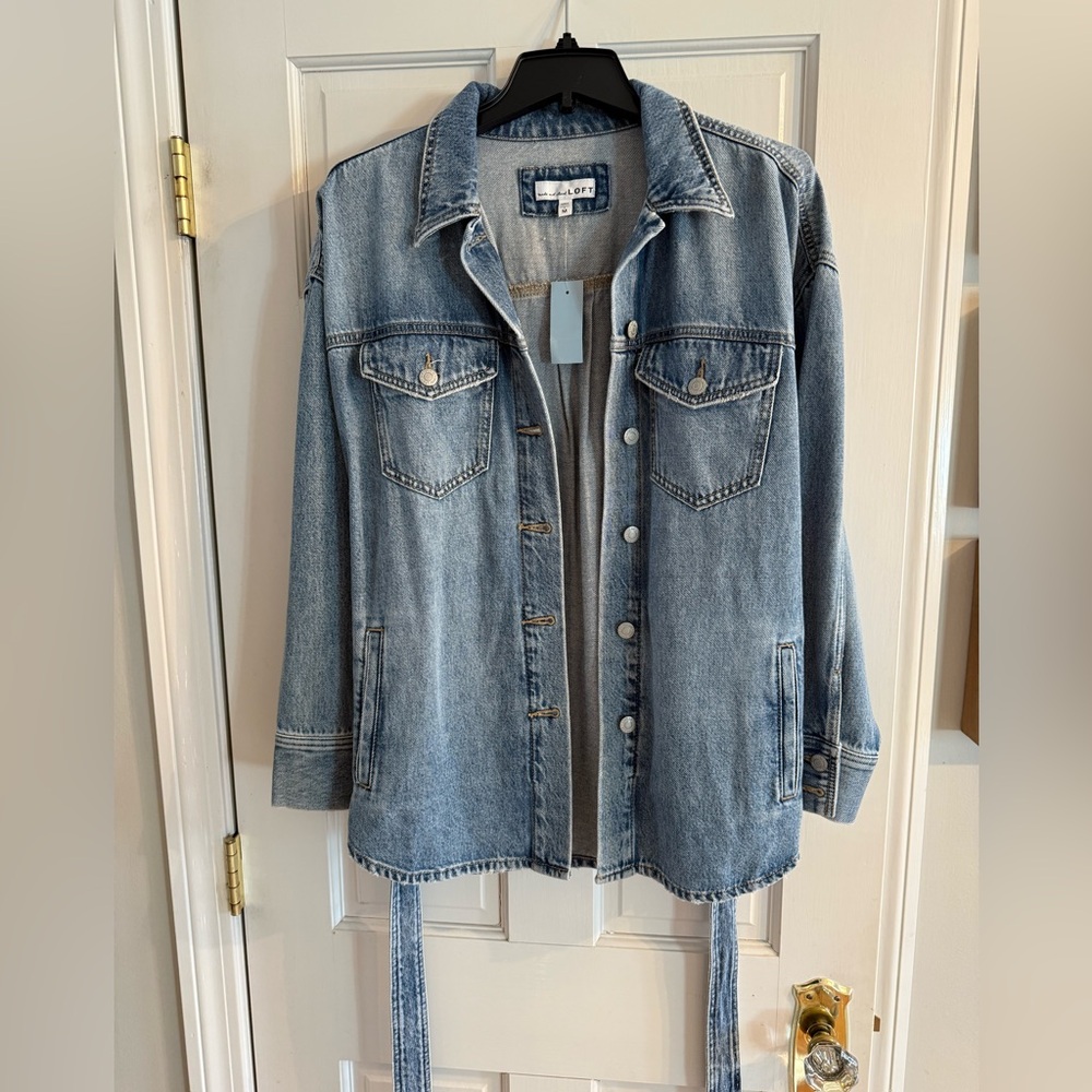 Loft super soft shirt jacket - new with tags